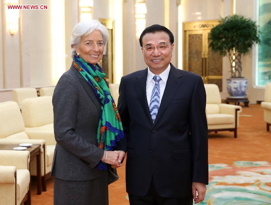 CHINA-BEIJING-LI KEQIANG-IMF-MEETING (CN)