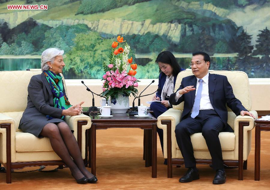 CHINA-BEIJING-LI KEQIANG-IMF-MEETING (CN)