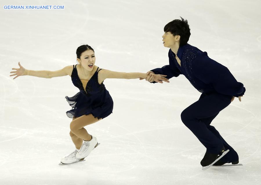 (SP)CHINA-SHANGHAI-WORLD FIGURE SKATING CHAMPIONSHIPS-DAY 1