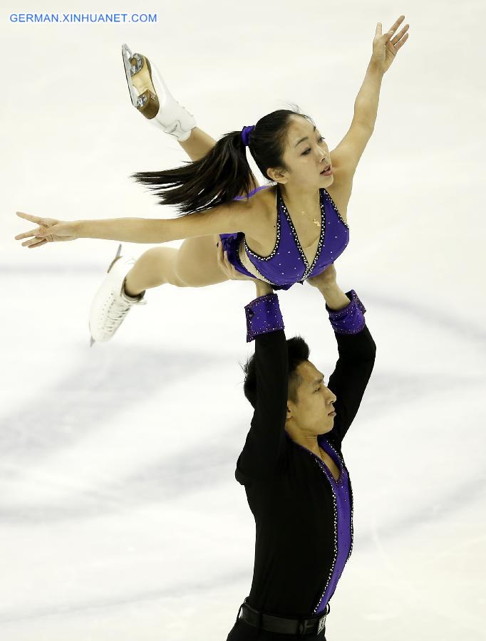 (SP)CHINA-SHANGHAI-WORLD FIGURE SKATING CHAMPIONSHIPS-DAY 1