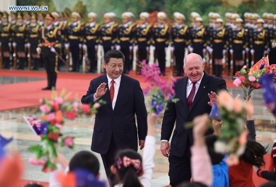 CHINA-BEIJING-XI JINPING-AUSTRALIAN GOVERNOR GENERAL-MEETING (CN)