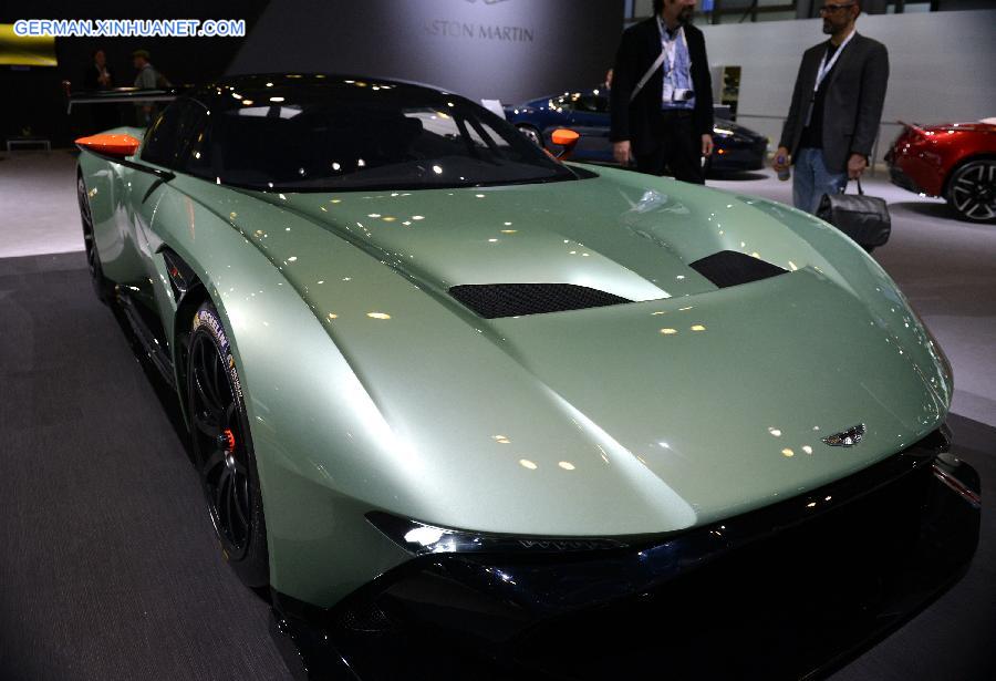 U.S.-NEW YORK-INTERNATIONAL AUTO SHOW-SUPER CARS