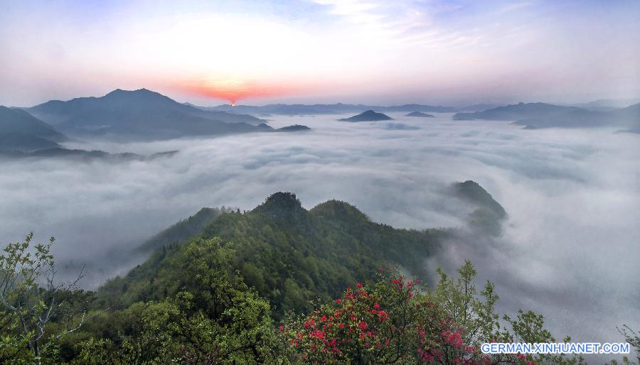 CHINA-ANHUI-WUJI MOUNTAIN-SCENERY (CN)