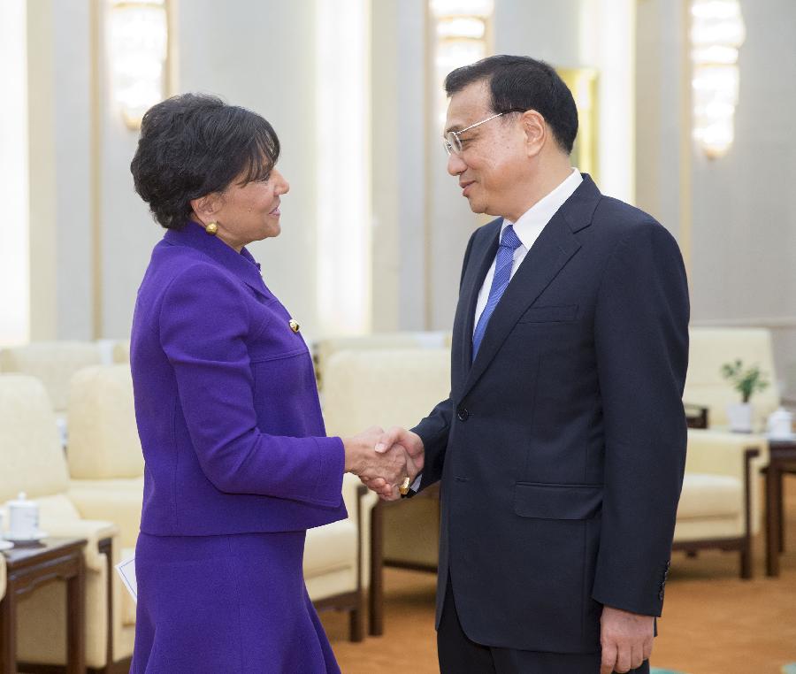 CHINA-BEIJING-LI KEQIANG-U.S.PRITZKER-MEETING (CN)