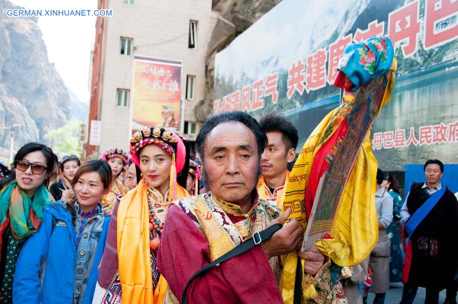 CHINA-SICHUAN-TIBETAN WEDDING (CN)