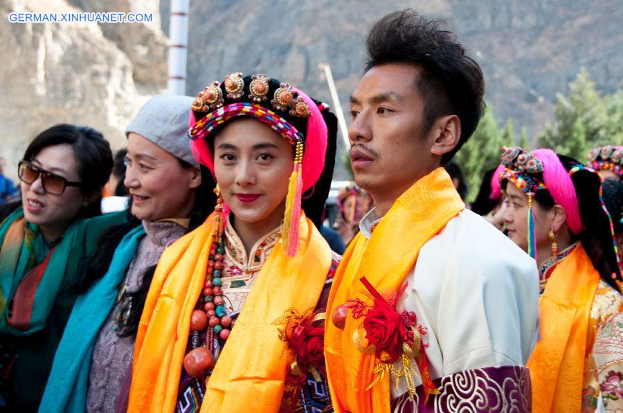 CHINA-SICHUAN-TIBETAN WEDDING (CN)