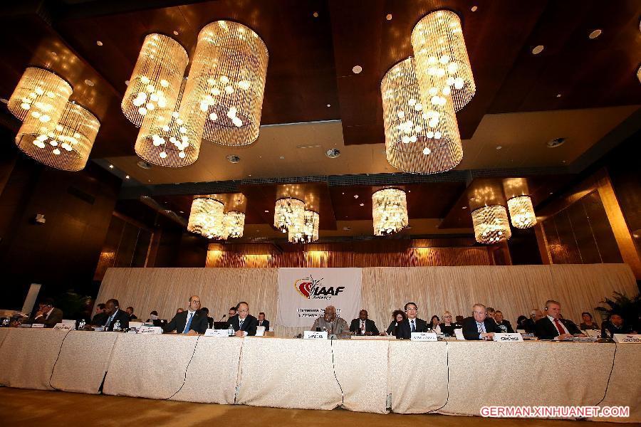 (SP)CHINA-BEIJING-IAAF-COUNCIL MEETING-OPEN (CN)