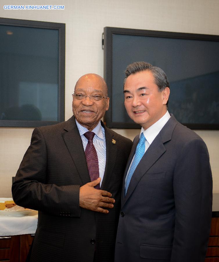 SOUTH AFRICA-CAPE TOWN-CHINA-FM-VISIT