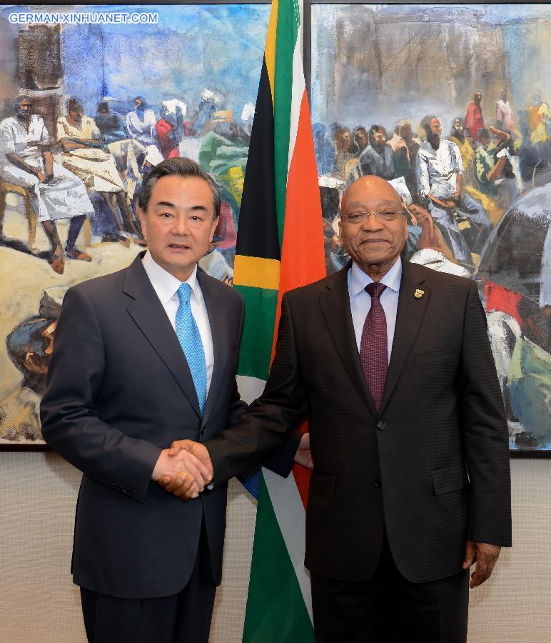 SOUTH AFRICA-CAPE TOWN-CHINA-FM-VISIT