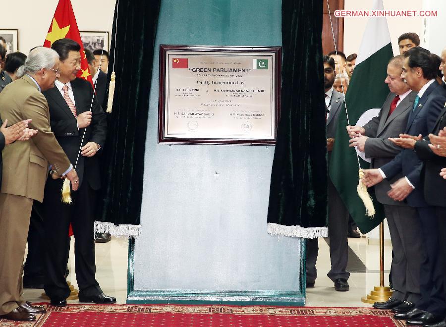 PAKISTAN-CHINA-XI JINPING-SOLAR POWER GENERATION PROJECT