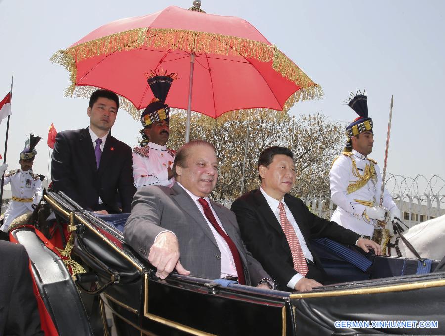 PAKISTAN-CHINA-XI JINPING-MEETING