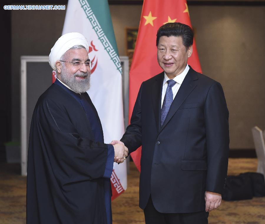 INDONESIA-CHINA-IRAN-PRESIDENTS-MEETING