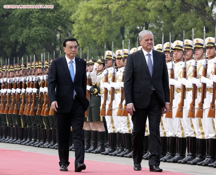 CHINA-BEIJING-LI KEQIANG-ALGERIA-PM-TALKS (CN)