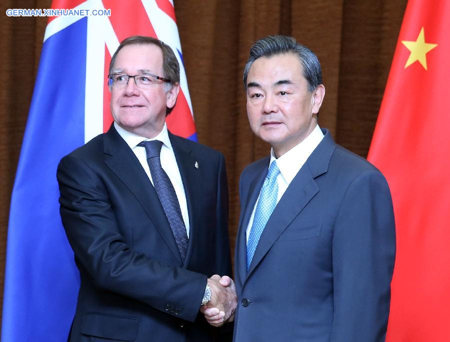 CHINA-BEIJING-WANG YI-NEW ZEALAND FM-TALKS (CN)