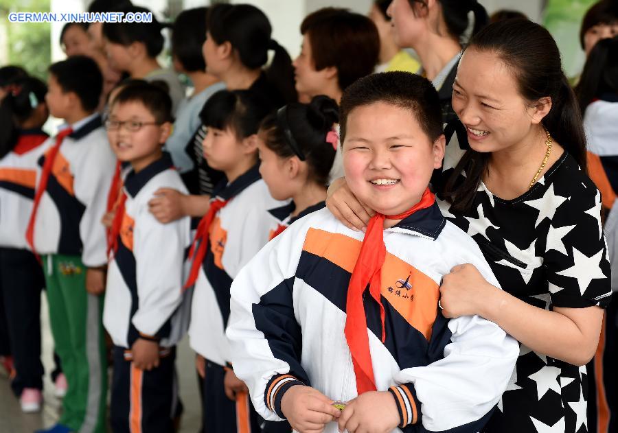 CHINA-ANHUI-HEFEI-WORLD SMILE DAY(CN)