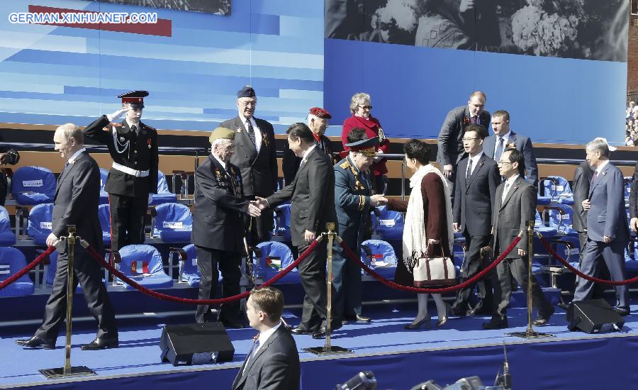 RUSSIA-MOSCOW-CHINA-XI JINPING-VICTORY DAY-COMMEMORATIVE EVENT