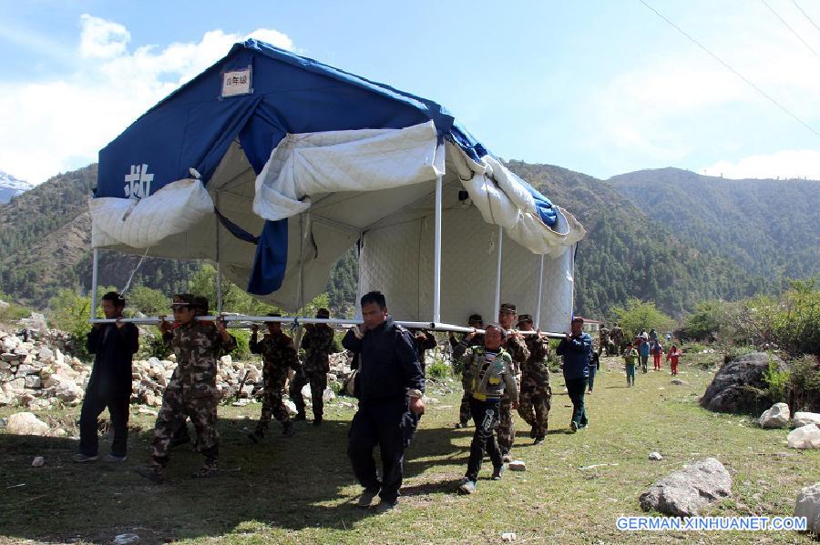 CHINA-TIBET-GYIRONG-NEPAL QUAKE(CN)