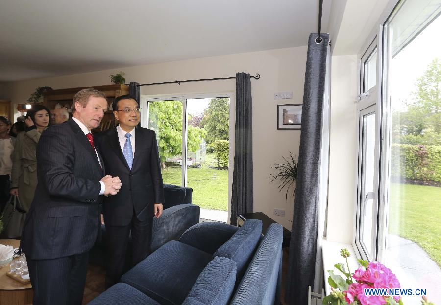 IRELAND-SHANNON-CHINA-LI KEQIANG-ENDA KENNY-FARM VISIT