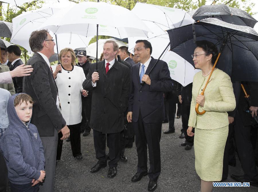 IRELAND-SHANNON-CHINA-LI KEQIANG-ENDA KENNY-FARM VISIT