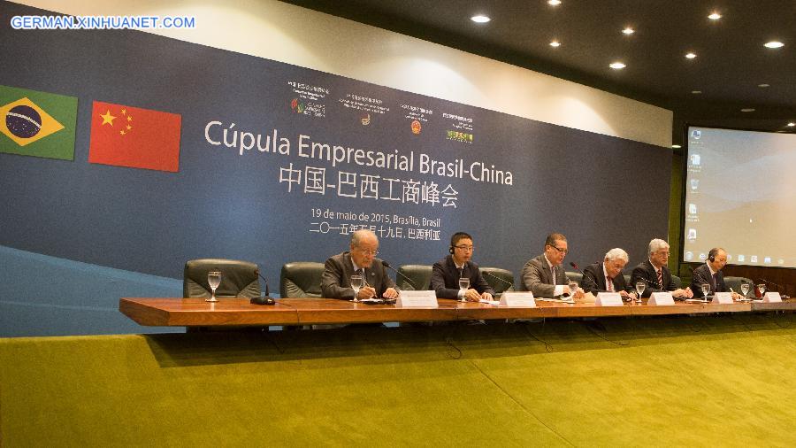 BRAZIL-BRASILIA-CHINA-BRAZIL BUSINESS SUMMIT