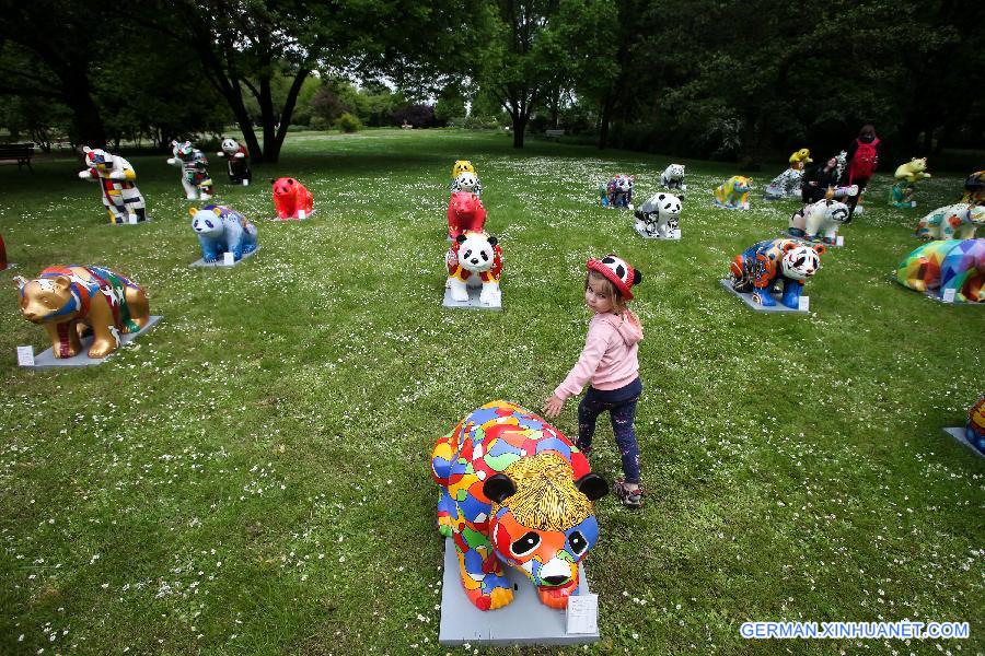 GERMANY-BERLIN-PANDA SCULPTURE