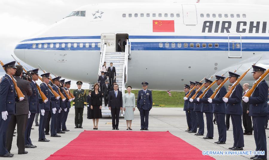 COLOMBIA-BOGOTA-CHINESE PREMIER-ARRIVAL