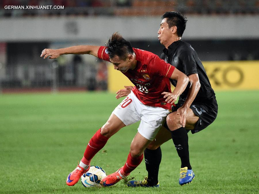 (SP)CHINA-GUANGZHOU-FOOTBALL-AFC CHAMPIONS LEAGUE