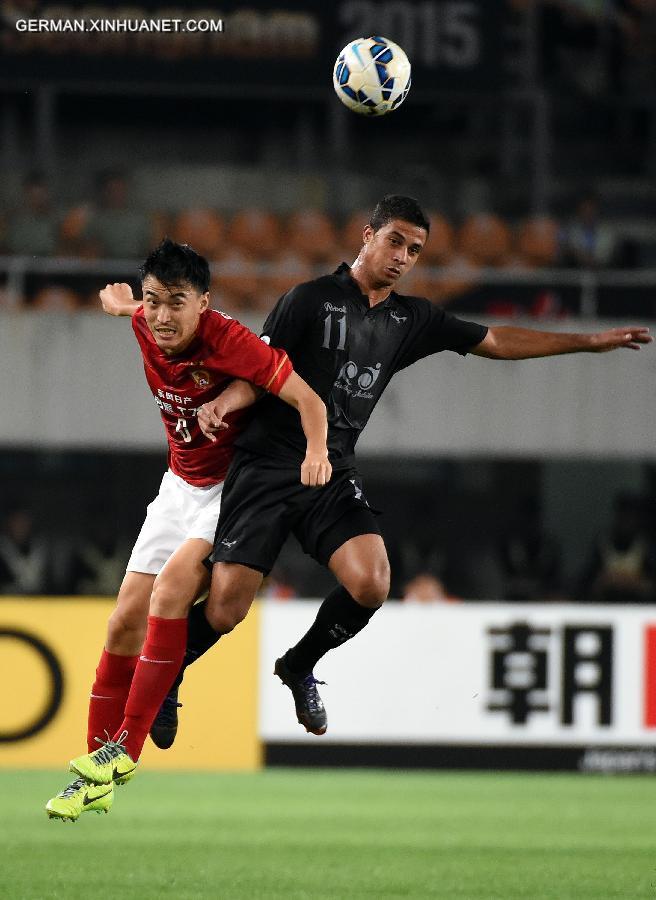 (SP)CHINA-GUANGZHOU-FOOTBALL-AFC CHAMPIONS LEAGUE