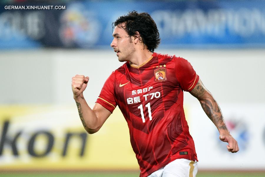 (SP)CHINA-GUANGZHOU-FOOTBALL-AFC CHAMPIONS LEAGUE