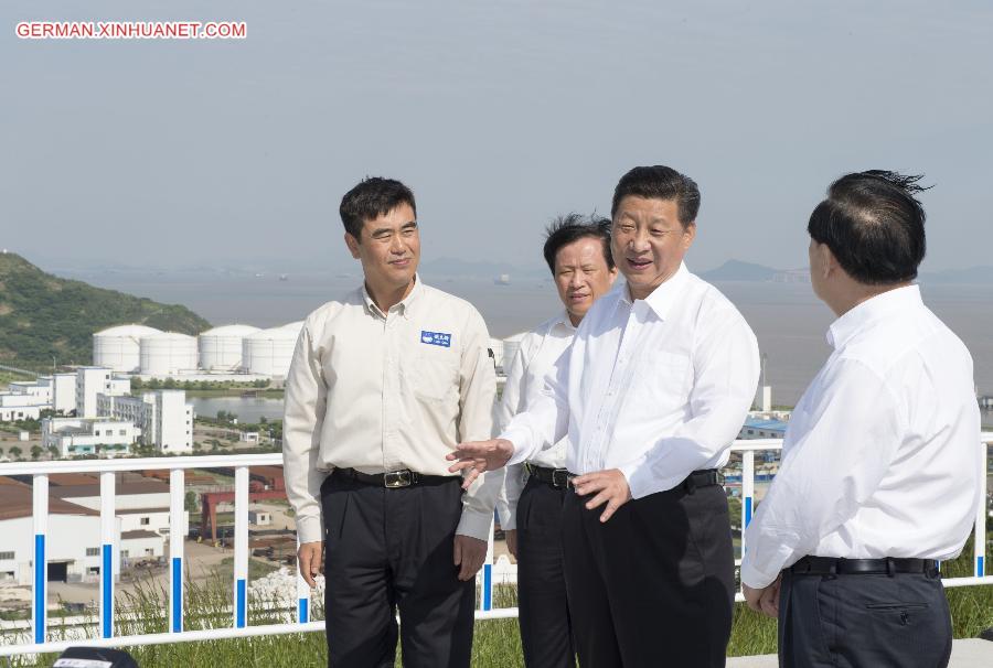 CHINA-ZHEJIANG-XI JINPING-INSPECTION (CN)