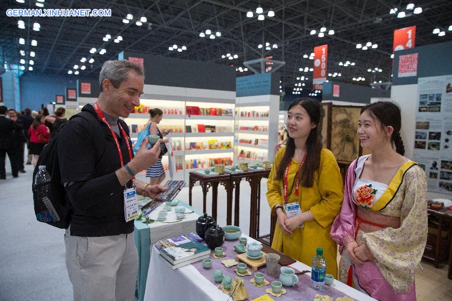 US-NEW YORK-CHINA-BOOKEXPO AMERICA 2015 