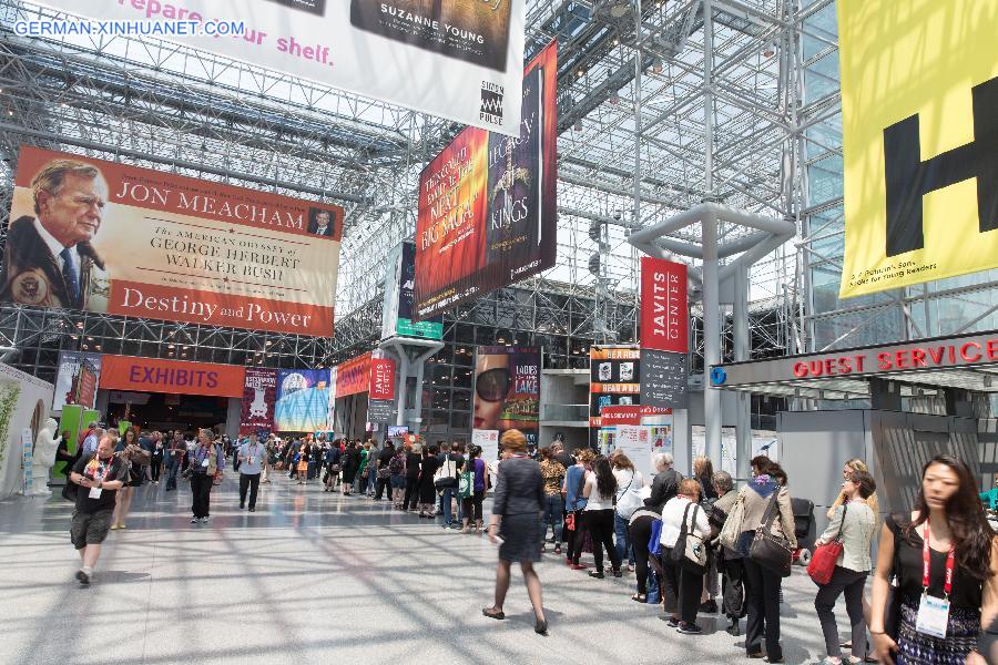 US-NEW YORK-CHINA-BOOKEXPO AMERICA 2015 