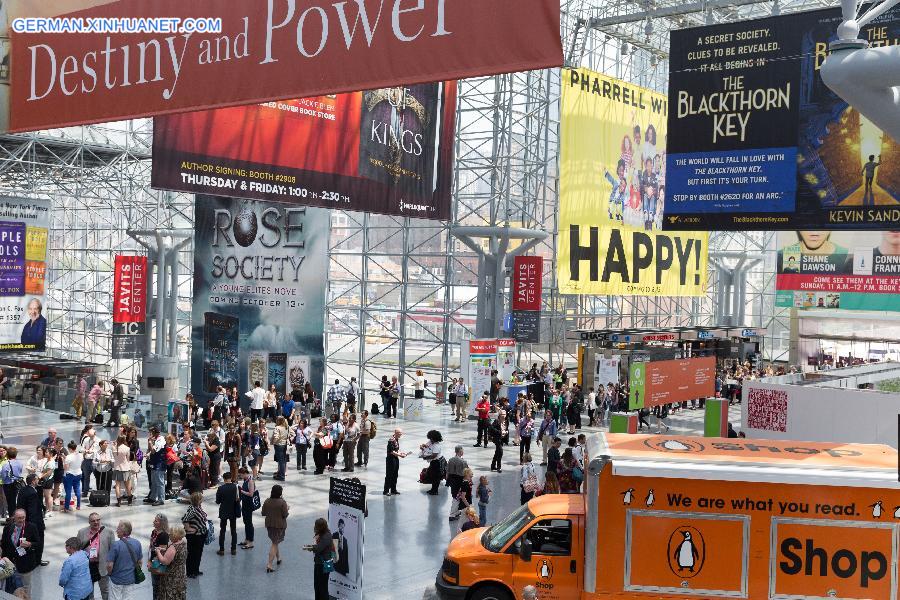 US-NEW YORK-CHINA-BOOKEXPO AMERICA 2015 