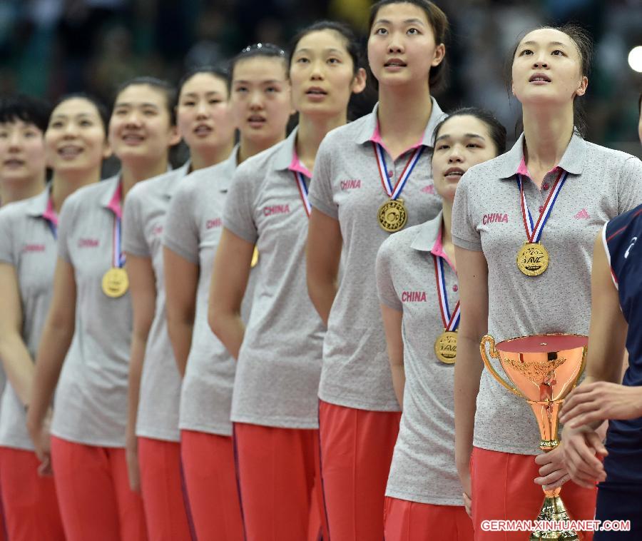 (SP)CHINA-TIANJIN-VOLLEYBALL-ASIAN SENIOR WOMEN'S CHAMPIONSHIPS-FINAL (CN)