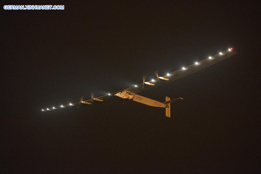 #CHINA-JIANGSU-NANJING-SOLAR IMPULSE 2-DEPARTURE (CN) 