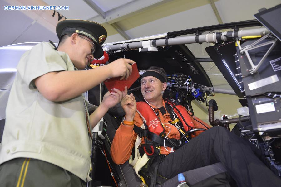 #CHINA-JIANGSU-NANJING-SOLAR IMPULSE 2-DEPARTURE (CN) 