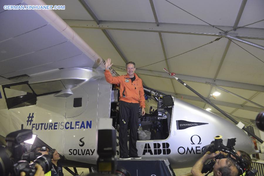 #CHINA-JIANGSU-NANJING-SOLAR IMPULSE 2-DEPARTURE (CN) 