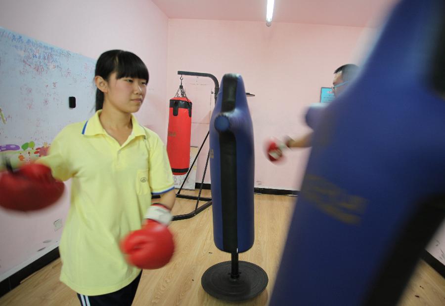 (CORRECTION)#CHINA-HEBEI-ZHANGJIAKOU-EXAMINEES-RELAXATION (CN)