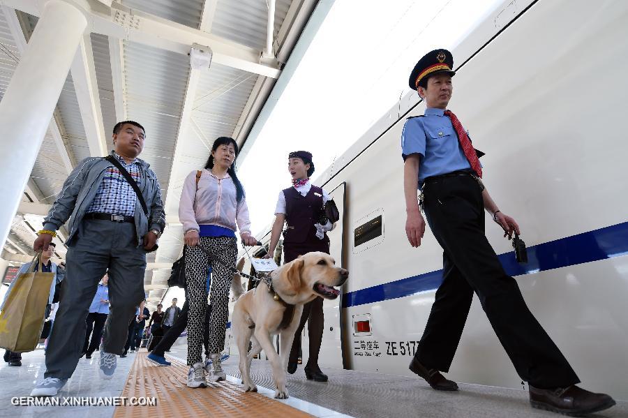 CHINA-GANSU-LANZHOU-GUIDE DOG (CN)