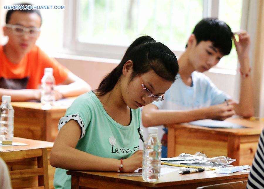 CHINA-NATIONAL COLLEGE ENTRANCE EXAMS (CN) 