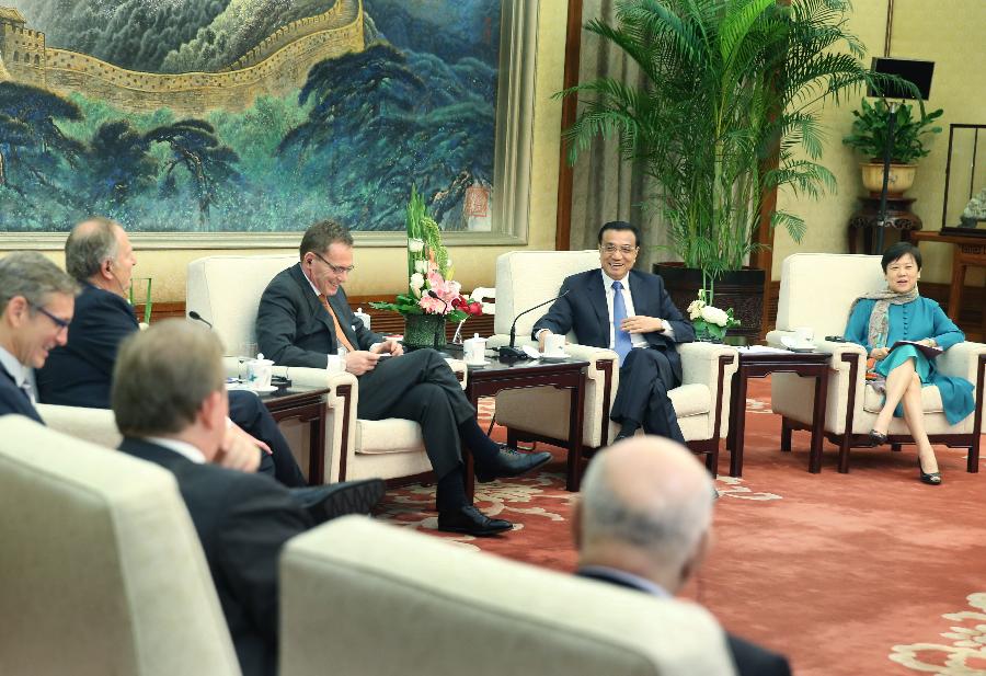 CHINA-BEIJING-LI KEQIANG-CEOS-MEETING(CN)