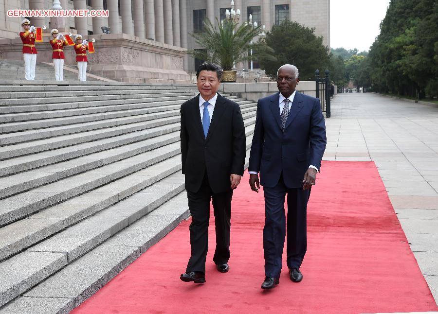 CHINA-BEIJING-XI JINPING-ANGOLAN PRESIDENT-TALKS(CN)