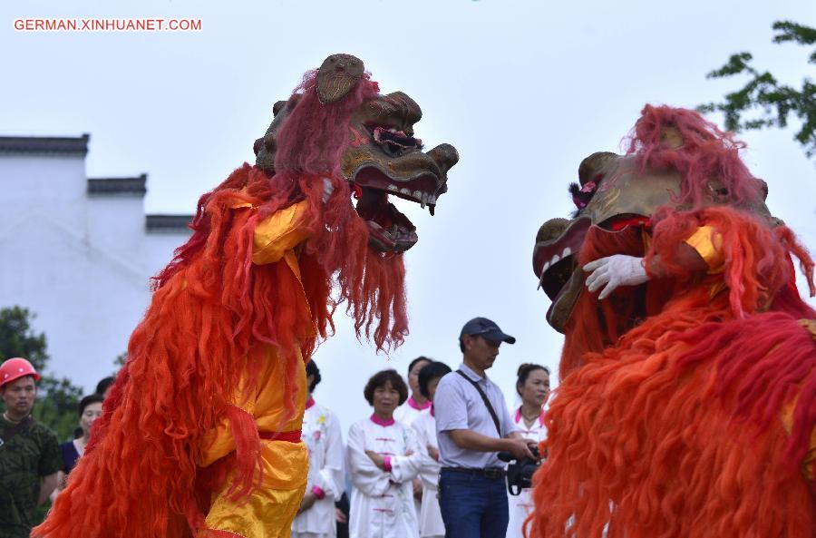 #CHINA-HUBEI-QIANJIANG-INTANGIBLE CULTURE HERITAGES (CN)