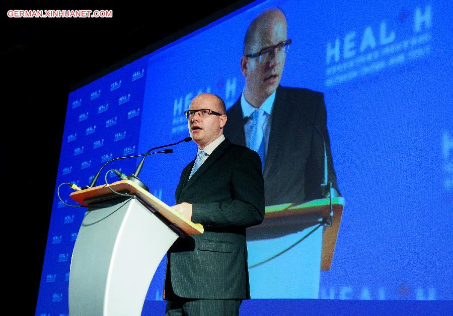 CZECH-PRAGUE-HEALTH MINISTER FORUM-BOHUSLAV SOBOTKA