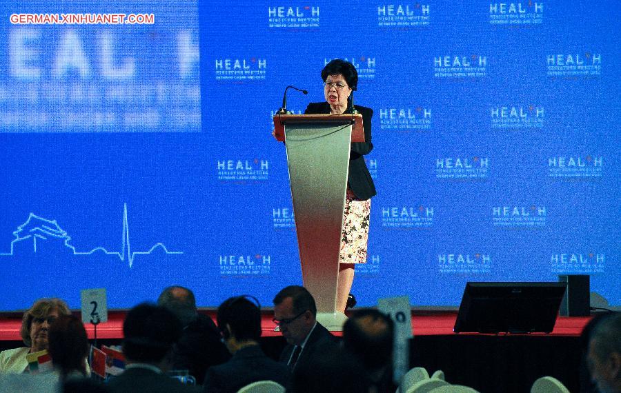 CZECH-PRAGUE-HEALTH MINISTER FORUM-MARGARET CHAN