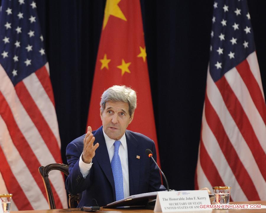 U.S.-WASHINGTON D.C.-CHINA-HIGH-LEVEL-TALKS 