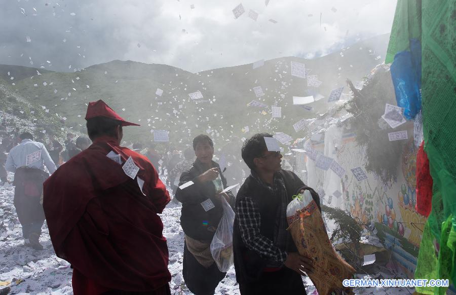 CHINA-SICHUAN-RELIGION-BURNING OFFERINGS FESTIVAL (CN)