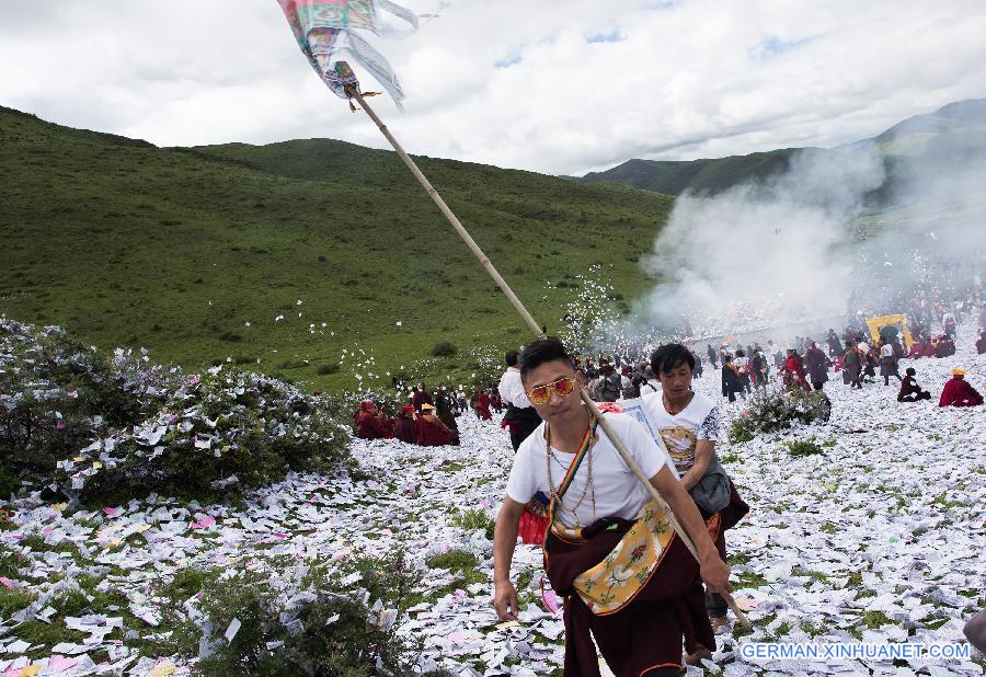 CHINA-SICHUAN-RELIGION-BURNING OFFERINGS FESTIVAL (CN)