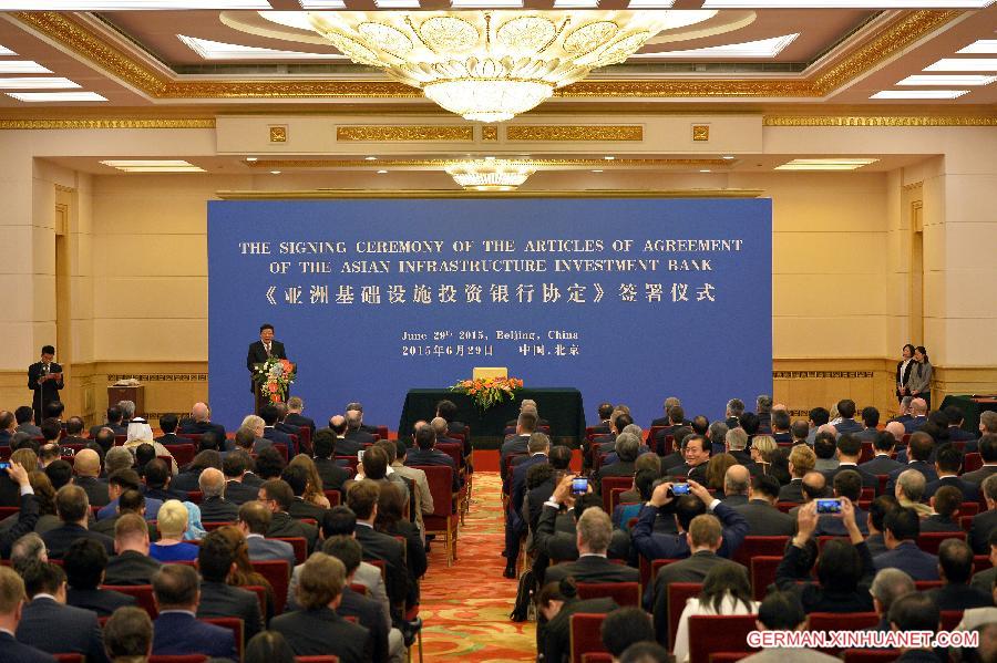 CHINA-BEIJING-AIIB-AGREEMENT SIGNING CEREMONY (CN)