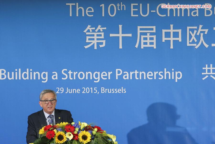 BRUSSELS-EU-CHINA-BUSINESS SUMMIT